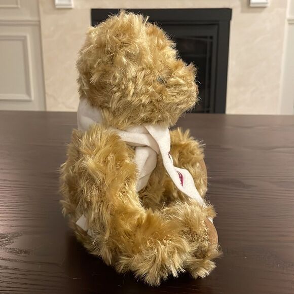 Genuine Burberry London Vintage Teddy Bear Nova Check Scarf Soft Collectible 12” - Picture 2 of 8